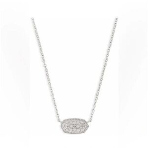 Kendra Scott Silver Pendant Necklace